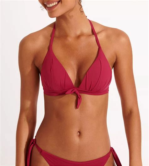 Haut Maillot De Bain Femme Misko Baiasun Bordeaux Banana Moon