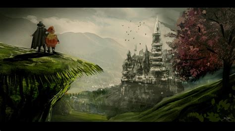 Kingdom of the Autumn Witch, fantasy concept, me, 2021 : r/conceptart