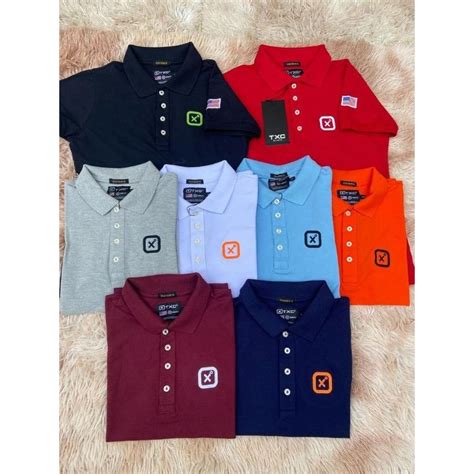 Camiseta Gola Polo Feminina Txc Shopee Brasil