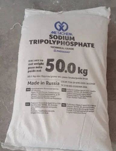 Sodium Tripolyphosphate Stpp Packaging Size 50 Kg At Rs 80 Kg In