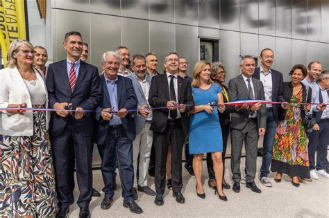 Inauguration De Cosmocit Pont De Claix Marie No Lle Battistel