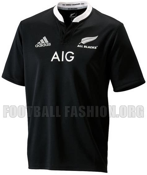 New Zealand All Blacks 2013/14 adidas Home Jersey - FOOTBALL FASHION ...