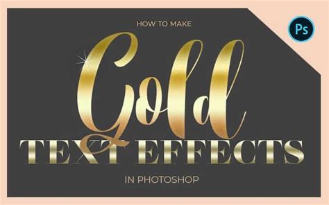 Rose Gold Text Effect in Photoshop - PrettyWebz Media Business Templates & Graphics