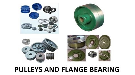 Flat Pulley V Belt Pulleys Flange Bearing Pravasi Industrial