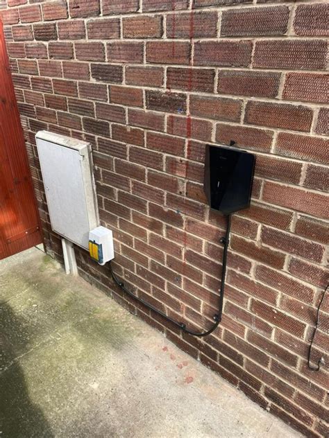 Domestic EV Install Pictures Energise Energy EV Charging Specialists