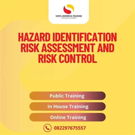 Pelatihan Hazard Identification Risk Assessment Surya Indonesia Training