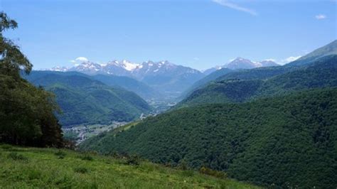 View French Pyrenees Mountains Bearn France Stock Footage Video (100% ...