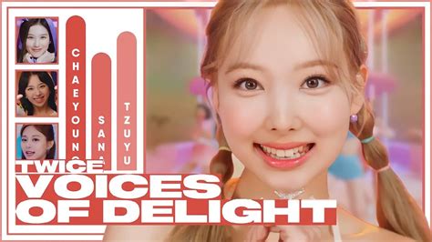 CORRECT TWICE トゥワイス VOICES OF DELIGHT Line Distribution YouTube