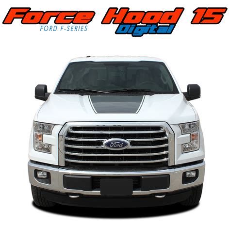 Ford F 150 Hood Vinyl Graphic Decal Force Hood Digital 2015 2019