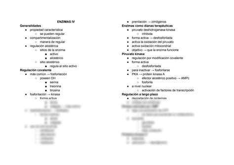 SOLUTION Enzimas Parte 4 Studypool