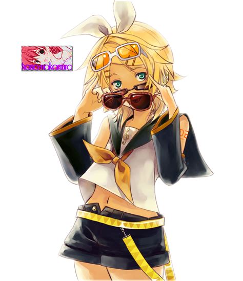 Kagamine Rin Render By Hana Nakamura On Deviantart