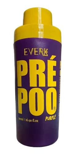 Novo Pré Poo Purple O Original Everk Cosméticos 500ml