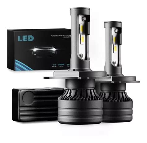 Kit De Focos Led Csp Tx3570 H4 Hb2 9003 Para Luz Alta Baja Meses Sin