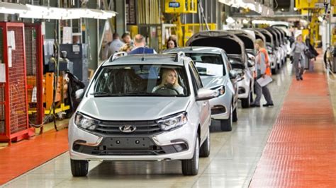 Russia Resumes Car Production With Stripped Down Lada Granta Autoblog