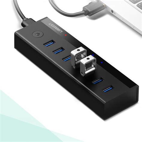 UGREEN US219 7in1 USB 7x USB 3 0 adapteris šakotuvas modelis 40522