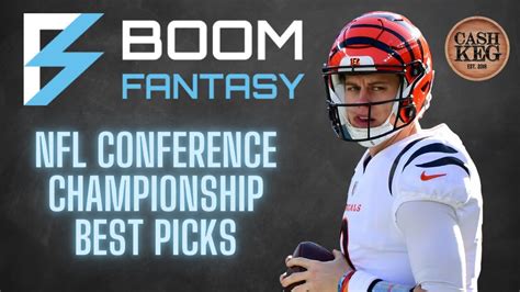 Nfl Boom Fantasy Prop Picks Nfl Conference Championship 1 29 2023