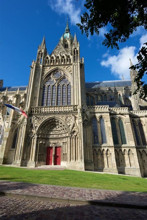 Bayeux Cathedral view stock photo. Image of culture - 165574038