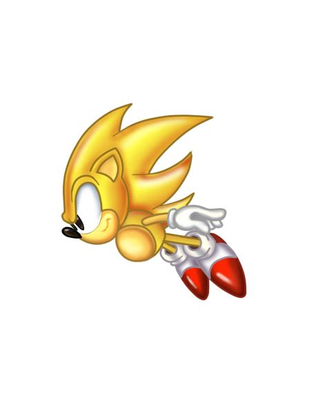 Super Sonic Genesis Png By Classicsonicsatam On Deviantart