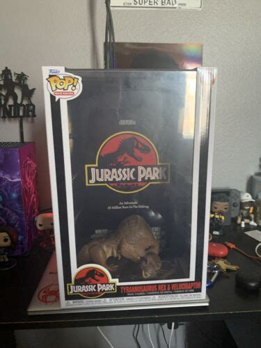 Funko Pop Posters Jurassic Park Tyrannosaurus Rex And Velociraptor 03