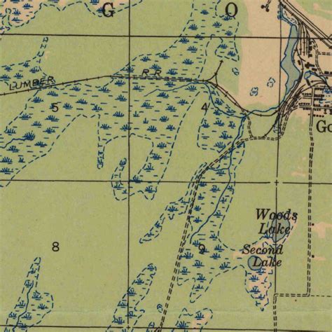 Goodman, WI (1946, 48000-Scale) Map by United States Geological Survey ...