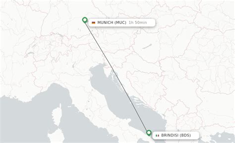 Direct Non Stop Flights From Brindisi To Munich Schedules