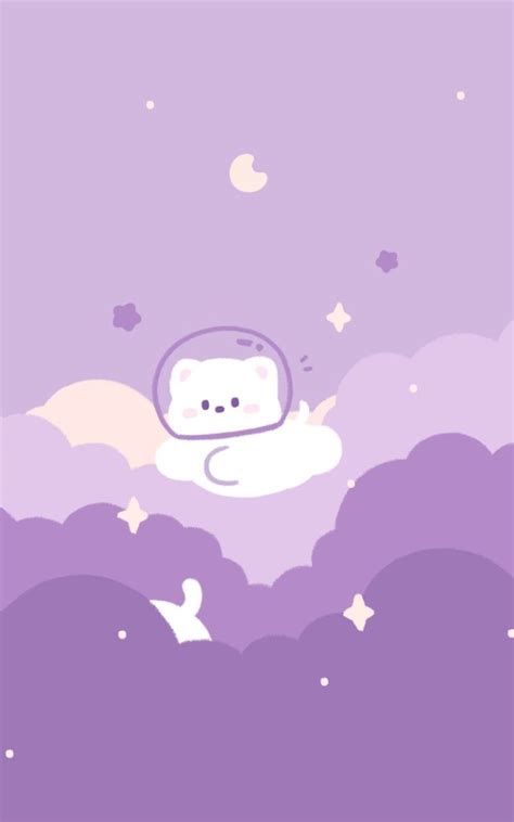 Pin on CUTE CAT WALLPAPER FOR PURPLE LOVERS🥰