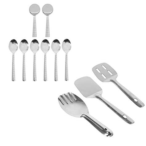 Buy Twink Combo Spoon Set Of 11 For Kitchen Serving Spoon Set Of 3