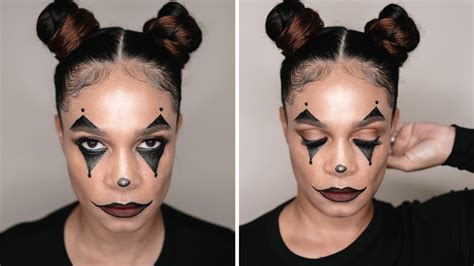 Makeup Tutorial Easy Clown Makeup Look For Halloween Youtube