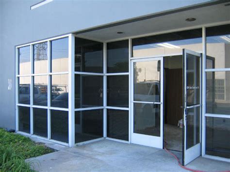 Aluminum Storefronts Richardson Glass Service