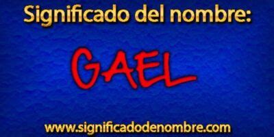 Significado De Gael