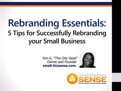 Rebranding Essentials 5 Tips For Successfully Rebranding Your Small