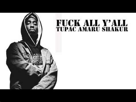 2Pac Fuck All Y All LYRICS YouTube