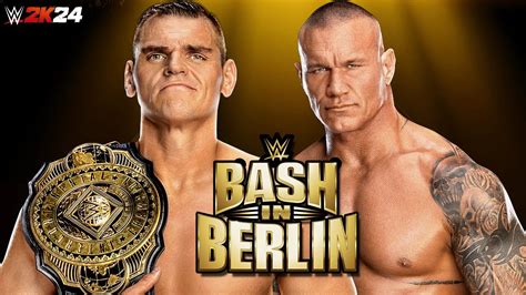 Randy Orton vs Gunther - World Heavyweight Championship at Bash in ...