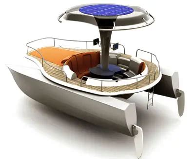 Solar and Human Powered Boat Concept - Tuvie