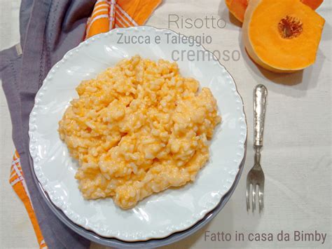 Risotto con zucca e taleggio pronto in soltanto 20 minuti ed è