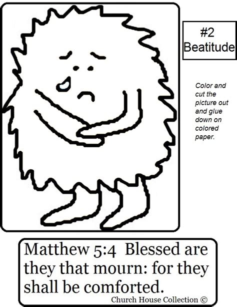 Church House Collection Blog The Beatitudes Craft For The 2nd