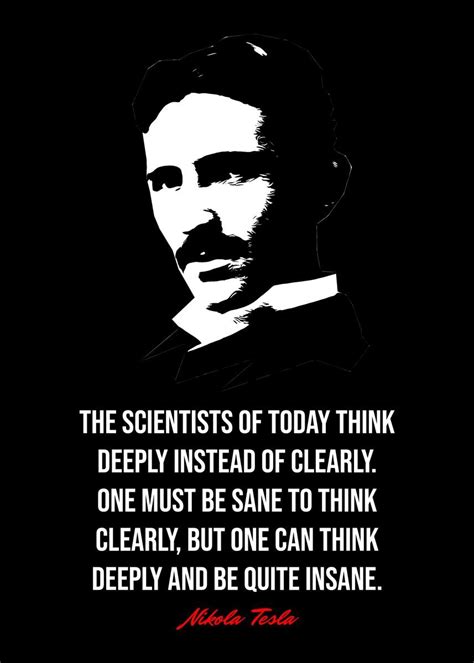 Nikola Tesla Quotes Poster By Best Quotes Displate