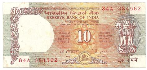 Coins And More Did You Know Series 10 Ten Rupee Notes