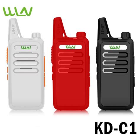 WLN KD C1 Mini UHF 400 470 MHz Handheld Transceiver Two Way Radio