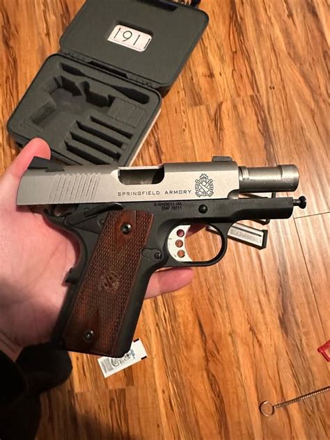 WTS Discontinued Springfield 1911 EMP 9mm Calguns Net