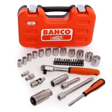 Bahco S Drive Piece Metric Socket And Bit Set Primetools