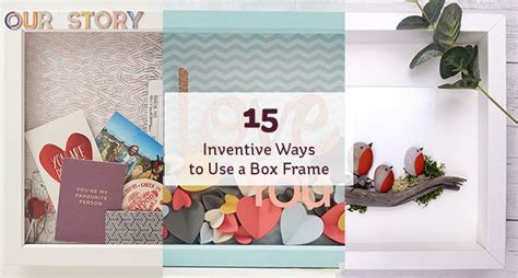 15 Inventive Ways To Use A Box Frame Hobbycraft Uk Box Frames