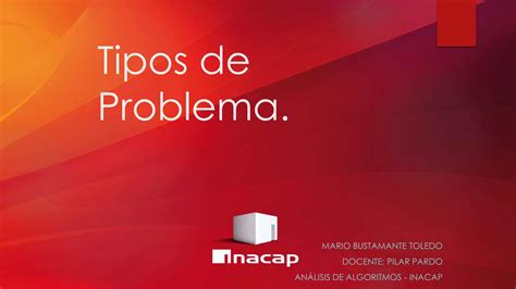 Tipos De Problemas Ppt