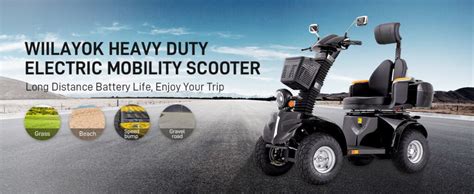 Wiilayok Heavy Duty All Terrain Mobility Scooters Reviewed