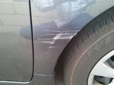 Wall Scratch On My Right Fender Toyota Nation Forum