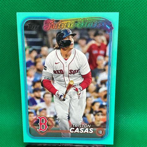 Topps Series Tristan Casas Aqua Parallel Boston Red Sox