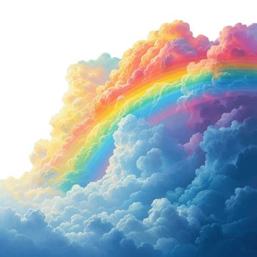 Rainbow Clouds Png Vector Psd And Clipart With Transparent