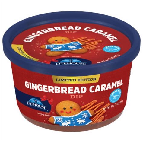 Litehouse Gingerbread Caramel Dip Oz Frys Food Stores