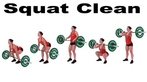 Squat Clean Crossfit Workouts Wod Crossfit Lifts Crossfit