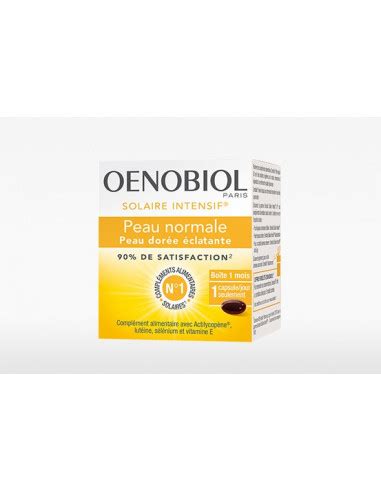 Oenobiol Solaire Intensif Peaux Normales Capsules